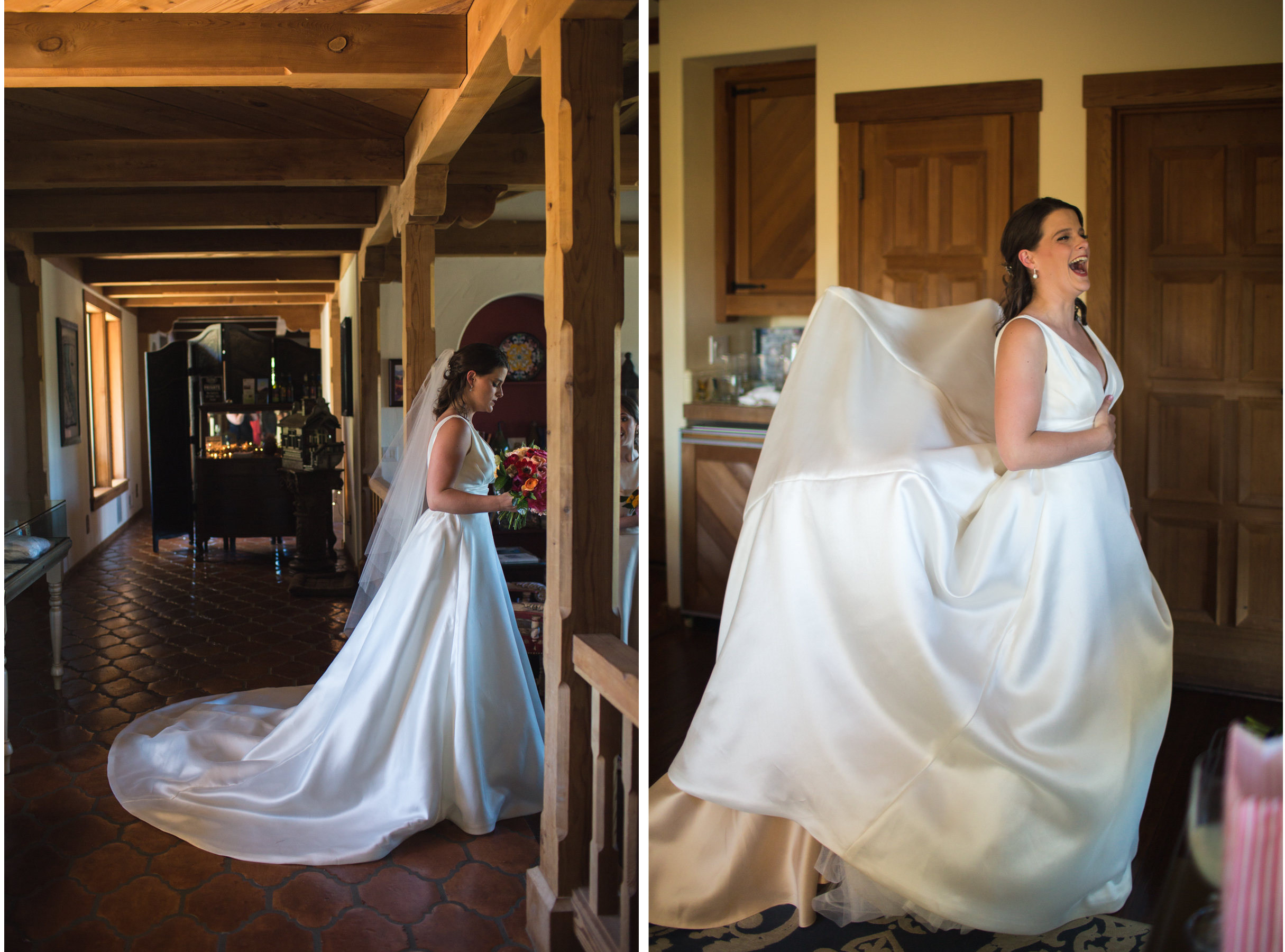 Casitas Estate Wedding Photos Bride's Dress