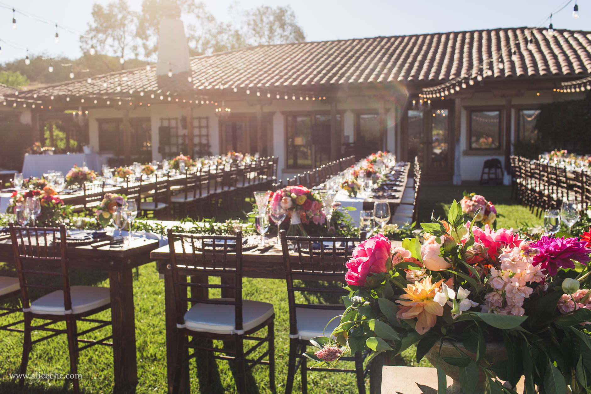 The Casitas Estate San Luis Obispo Wedding Venue The Casitas Estate San Luis Obispo Wedding Venue Reception Lawn